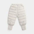 thumbnail image 3 of Zecgelong Boys Girls Down Snow Pants Windproof Warm Trousers Lightweight Winter Pants Girls High-Waisted Leggings With Pockets Size 3-4 Years, 3 of 3