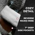 thumbnail image 2 of Couverture portable à capuche sherpa surdimensionné Coleman, 2 of 3