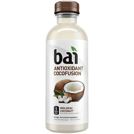 Bai Molokai Coconut Antioxidant Infused Beverage, 18 Fl. Oz., 6