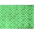 thumbnail image 1 of Ahgly Company Indoor Rectangle Trellis Green Modern Area Rugs, 8' x 12', 1 of 1