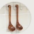 thumbnail image 2 of FESTFENDS Serving Table Spoons Brown 1Pack 11x3in, 2 of 8