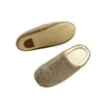 thumbnail image 2 of Women Men Winter Warm Fleece Anti-Slip Slippers Indoor House Shoes, 2 of 2