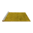 thumbnail image 2 of Ahgly Company Machine Washable Indoor Rectangle Oriental Yellow Industrial Area Rugs, 5' x 8', 2 of 4