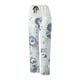 thumbnail image 4 of MKLEKYY Leggings de compresión para mujer, pantalones de yoga holgados con cintura alta y bolsillos, cintura elástica, estampados, pantalones largos informales 1109, 4 of 4