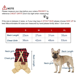 thumbnail image 3 of Ropa de trabajo para perros, ropa para mascotas, traje para perros, mono, camisa a cuadros negra/roja, cinturón superior Adepaton Ropa para Perro, 3 of 5
