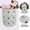 thumbnail image 6 of Howarmer Large Canvas Laundry Hamper, Leaf Feather, 6 of 7
