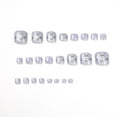 thumbnail image 4 of 24 Pcs Faux Ongles Motif Petite Marguerite Violet Faux Ongles Portables pour Femmes Colle Gelée, 4 of 8