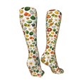 thumbnail image 3 of Naloa Lemon Fruits Vegetables High Stockings Women Thigh High Stockings Over Knee Long Stockings-One Size, 3 of 8