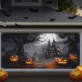 thumbnail image 4 of Dsseng witspace Halloween Garage Door Decorations Large Halloween Garage Door Cover Scary Halloween Garage Door Banner Backdrop Halloween Garage Wall Decor Outdoor (Various Size) ﻿, 4 of 9