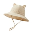thumbnail image 6 of LRen Tea Party Hats for Girls Sun Dress up Fisherman Hats for Kids Toddlers UPF50+ Sun Protection Bucket Hat Summer Beach Play Sun Hats, 6 of 6