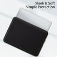 thumbnail image 3 of 15.6 Inch Laptop Sleeve Protective Case Soft Carrying Zipper Bag Cover Compatible with 15.6" Notebook Computer Ultrabook Chromebook (Black), 3 of 6