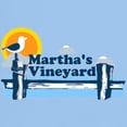 thumbnail image 3 of CafePress - Martha's Vineyard MA Pier Design. Light T Shirt - Men's Classic Graphic T-Shirt, 3 of 4
