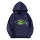 thumbnail image 3 of Sudaderas con capucha para niños y niñas, sudaderas casuales de manga larga, lindas sudaderas de gran tamaño con bolsillo de polar, chaquetas para niñas, 3 of 4
