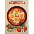 thumbnail image 3 of Póster de comida vintage con huevos, tocino, espaguetis, panqueques, mariscos y queso, pintura en lienzo, arte de pared, imagen para cocina, restaurante, decoración del hogar, 3 of 5