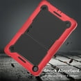 thumbnail image 6 of Allytech Shockproof Case for Samsung Galaxy Tab A9+ 2023 SM-X210 X215 X216 11 Inch, PC Hybrid TPU Back Cover Kickstand Shockproof Lightweight Bumper Kids Friendly Case Cover - Black + Red, 6 of 6