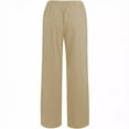 thumbnail image 4 of SNOWSONG Women's 28''/30''/32''/34'' Stretchy Bootcut Dress Pants with Pockets, Tall, Petite, Regular for Office Work Business 1PC Pant Khaki XL, 4 of 6