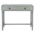 thumbnail image 2 of SAFAVIEH Aliyah Solid 2 Drawer Console Table, Distressed Grey, 2 of 7
