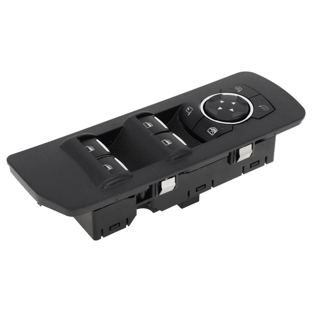 Interruptor de ventana eléctrica Unique Bargains No.FL3Z14529CB Interruptor de control de ventana para Ford Expedition F-150 Negro