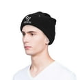 thumbnail image 4 of DALIX Gemini Zodiac Constellation Embroidered Cuff Beanie Cap in Black, 4 of 4