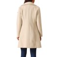 thumbnail image 3 of INSPIRE CHIC Women's Double Breasted Peacoat Fashion Winter Outwear Casual Collar Jackets with Pockets, 3 of 4