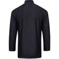 thumbnail image 2 of Premier - Chaqueta de Chef Apariencia Denim para Adultos Unisex (Vaquero Negro), 2 of 3
