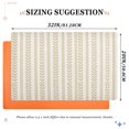 thumbnail image 6 of Yayeee Doormat for Inside 20"x32" Absorbent Low-Profile Washable Non-Slip Rubber Backed Entryway Rug, Soft Brown Abstract Pattern, 6 of 8