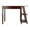 thumbnail image 5 of Winsome Wood Aldric Writing Desk, Walnut Finish, 5 of 9