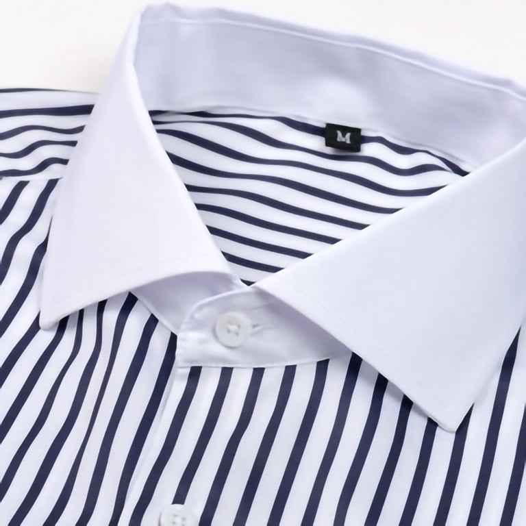 men's slim fit no iron dress shirts Calvin Klein Mens Long Sleeve Slim Fit No Iron Dress Shirt 17.5 34/35 Navy Blue