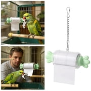 Bird Chew Toy for Parrots – Hangable Candy Shape Paper Shredder for Bird Cage – Enrichment Toy for Cockatiel Conure and African Grey