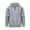 Light Gray #001, variant on Mohiass Quarter Zip Hoodies for Men Fall Joggers Stretch Lightweight Sweatshirts Athletic Oversized Big and Tall Basic Pullover Tops Navy XL