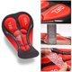 thumbnail image 2 of Pantalones cortos de ciclismo para hombre, pantalones cortos de ciclismo de montaña acolchados con Gel transpirable, 2 of 5