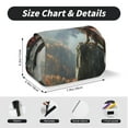 thumbnail image 5 of Kdxio Autumn Dragon Mountain View for Double Compartment Pen Case Oxford Organizer with Zipper Pockets for Students Artists, 5 of 7