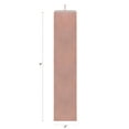 thumbnail image 2 of Mega Candles 6 pcs Unscented Rose Gold Square Pillar Candle, Hand Poured Premium Wax Candles 2 Inch x 9 Inch, Home Décor, Wedding Receptions, Baby Showers, Birthdays, Celebrations, Party Favors & More, 2 of 2