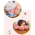 thumbnail image 4 of Daisy flower shaped Cushion, Cute Decorative Pillow, Chair Cushion and Soft Throw Pillow for Home Decor, Living Room, Office Blue, 4 of 5