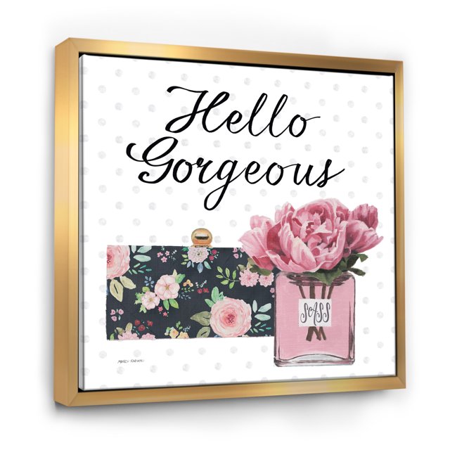 Simply Splendid IV - Posh & Luxe Framed Canvas