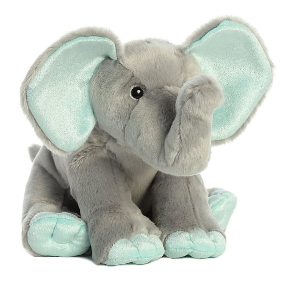 Aurora - Medium Mint Destination Nation - 12" Elephant Mint - Adventurous Stuffed Animal