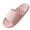 Pink, variant on Xfvqtps Shower Shoes for Mens and Womens Couples Slide Hollow Crisscross Sole Quick Drying Lightweight Non Slip Open Toe Solid Color Indoor Beach PVC Slipper Black