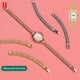 thumbnail image 4 of Correa de reloj de acero inoxidable macizo para mujer, correa de malla de tamaño pequeño de oro rosa de moda, 6 mm, 8 mm, 10 mm y 12 mm, cadena de reloj de metal ultrafina, 4 of 5