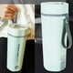 thumbnail image 5 of Hervidor de agua eléctrico para automóvil, calentador de acero inoxidable, calentador de agua, taza aislada, para té, leche, café, camping. 12V Verde Macarena Hervidor eléctrico de coche, 5 of 7