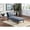 Navy, variant on Patterned Cushion and Navy Color | Ideal for Primary Living Space | Bring Comfort and Style to Your Home