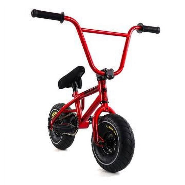 mini bicycle bmx OG3 Pro Series Joker Silver tradeinn bikeinn FATBOY Mini BMX Stunt Blue