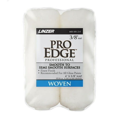 PRO EDGE by Linzer 4x3/8" Versatile Mini Paint Roller 2 Pack