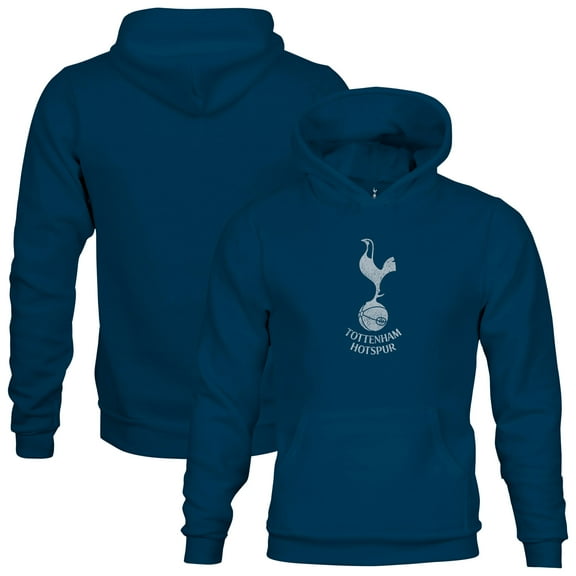 Youth 1863FC Blue Tottenham Hotspur Mono Badge Fleece Pullover Hoodie