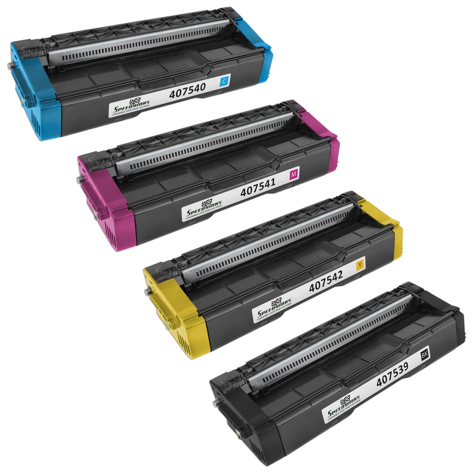 SpeedyInks - Compatible Ricoh SP C250A Toner Set 407539, 407540, 407541, 407542 for use in SP C250DN, SP C250SF - image 4 of 4