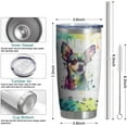thumbnail image 4 of Chihuahua Gift for Women/Men,Chihuahua Insulated Tumbler Stainless Steel 20 oz (Chihuahua), 4 of 5