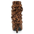 thumbnail image 4 of Journee Womens Jo Pull On Kitten Heel Booties, 4 of 9