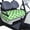 St. Patrick-5, variant on Elegant Floral Golf Cart Seat Cover 51"x31" Front Bench Cover for Most Golf Carts Microfiber Towel Style 51 Inch by 31 Inch