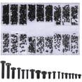 thumbnail image 1 of 500 Pièces de Vis Rondes Vis Universelles pour Ordinateur Portable M1.2 M1.4 M2 Noir, 1 of 7
