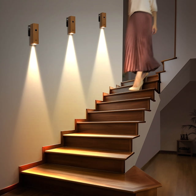 Intelligent Induction Human Body Induction Night Light Bedside Lamp Charging Magnetic Suction Corridor Staircase Wall Light