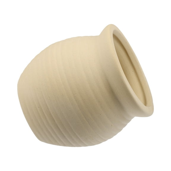 Unique Bargains Fish Tank Decoration Stone for Aquatic Pets to Breed Play Rest Beige Yellow 3.09x3.07x3.07 Inches